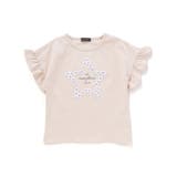 【WEB限定】お花レース星フリル天竺半袖Tシャツ(100~140cm) | BeBe | 詳細画像10