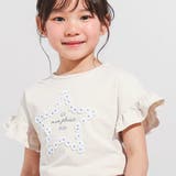 【WEB限定】お花レース星フリル天竺半袖Tシャツ(100~140cm) | BeBe | 詳細画像6