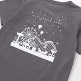JOUERバック遊園地プリント天竺半袖Tシャツ | BeBe | 詳細画像15