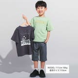 JOUERバック遊園地プリント天竺半袖Tシャツ | BeBe | 詳細画像2