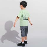 JOUERバック遊園地プリント天竺半袖Tシャツ | BeBe | 詳細画像4