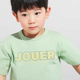JOUERバック遊園地プリント天竺半袖Tシャツ | BeBe | 詳細画像6