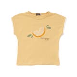 立体オレンジモチーフフリンジ半袖Tシャツ(90~150cm) | BeBe | 詳細画像11 
