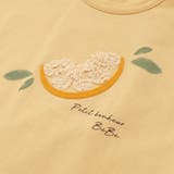 立体オレンジモチーフフリンジ半袖Tシャツ(90~150cm) | BeBe | 詳細画像14 