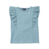 肩フリルレース天竺ノースリーブTシャツ(90~150cm) | BeBe | 詳細画像10 