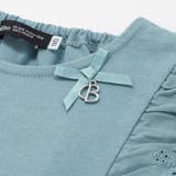 肩フリルレース天竺ノースリーブTシャツ(90~150cm) | BeBe | 詳細画像13 