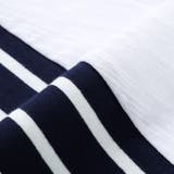 リーフ柄ボーダー切り替え天竺半袖Tシャツ(90~150cm) | BeBe | 詳細画像15 