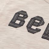 ストライプテープロゴバックネームスラブ天竺半袖Tシャツ(90~150cm) | BeBe | 詳細画像12