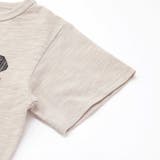 ストライプテープロゴバックネームスラブ天竺半袖Tシャツ(90~150cm) | BeBe | 詳細画像13