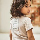 ストライプテープロゴバックネームスラブ天竺半袖Tシャツ(90~150cm) | BeBe | 詳細画像5