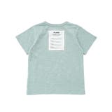 ストライプテープロゴバックネームスラブ天竺半袖Tシャツ(90~150cm) | BeBe | 詳細画像7