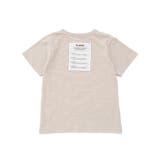 ストライプテープロゴバックネームスラブ天竺半袖Tシャツ(90~150cm) | BeBe | 詳細画像9