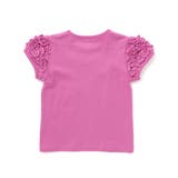 クロンドフルール天竺フリルパフスリーブTシャツ(90~150cm) | BeBe | 詳細画像13