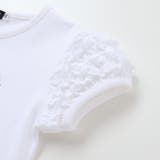 クロンドフルール天竺フリルパフスリーブTシャツ(90~150cm) | BeBe | 詳細画像19