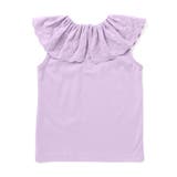 スカラップレースフリルカラー天竺ノースリーブTシャツ(90~150cm) | BeBe | 詳細画像11 