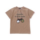双眼鏡立体ラバープリント天竺半袖Tシャツ(90~140cm) | BeBe | 詳細画像5