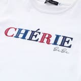 ロゴパッチ刺しゅう半袖Tシャツ | BeBe | 詳細画像10 