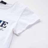 ロゴパッチ刺しゅう半袖Tシャツ | BeBe | 詳細画像12 