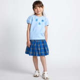 【 速乾 】フリルおさかなモチーフ天竺パフスリーブTシャツ(90~150cm) | BeBe | 詳細画像3