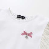 カットツイードバルーンスリーブ半袖Tシャツ(90~150cm) | BeBe | 詳細画像10