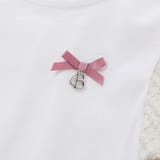 カットツイードバルーンスリーブ半袖Tシャツ(90~150cm) | BeBe | 詳細画像11