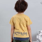 PARISチェックロゴレイヤード風天竺半袖Tシャツ(90~150cm) | BeBe | 詳細画像4