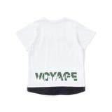 PARISチェックロゴレイヤード風天竺半袖Tシャツ(90~150cm) | BeBe | 詳細画像8