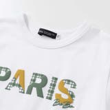 PARISチェックロゴレイヤード風天竺半袖Tシャツ(90~150cm) | BeBe | 詳細画像9