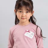 レターモチーフ天竺長袖Tシャツ(100~160cm) | BeBe | 詳細画像4
