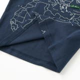 【抗菌・防臭】MAP＆FLAG袖リブ天竺長袖Tシャツ(90~150cm) | BeBe | 詳細画像15 