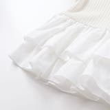 ペプラムフリル切替テレコプルオーバー(90~150cm) | BeBe | 詳細画像12