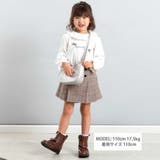 レースフリルカラース長袖Tシャツ(90~150cm) | BeBe | 詳細画像2 