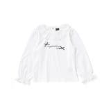 レースフリルカラース長袖Tシャツ(90~150cm) | BeBe | 詳細画像5 