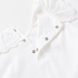 レースフリルカラース長袖Tシャツ(90~150cm) | BeBe | 詳細画像9 