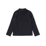 ブラック | 【日本製】ミップスウェードフリルハイネックTシャツ(80~150cm) | BeBe
