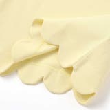 フラワーロゴ刺しゅうスカラップスムース長袖Tシャツ(90~150cm) | BeBe | 詳細画像11 