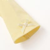 フラワーモチーフちょうちょ刺しゅうスムース長袖Tシャツ(80~150cm) | BeBe | 詳細画像13 