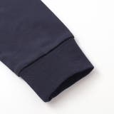 ラグラン編み立て襟付きロゴ刺しゅう長袖Tシャツ(90~150cm) | BeBe | 詳細画像14 