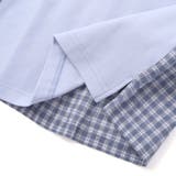 チェックスムース切り替えパッチロゴ長袖Tシャツ(90~160cm) | BeBe | 詳細画像14 