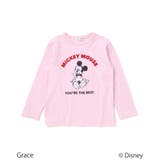 【Disney(ディズニー)】プリント天竺長袖Tシャツ(90~130cm) | BeBe | 詳細画像12 