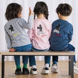 【Disney(ディズニー)】プリント天竺長袖Tシャツ(90~130cm) | BeBe | 詳細画像4 