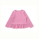 【抗菌防臭 UVカット】ペプラムフリルフラワーモチーフ天竺長袖Tシャツ(90~1… | BeBe | 詳細画像11 