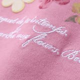 【抗菌防臭 UVカット】ペプラムフリルフラワーモチーフ天竺長袖Tシャツ(90~1… | BeBe | 詳細画像14 