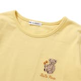 【抗菌防臭 UVカット】裾スカラップくま刺しゅう天竺長袖Tシャツ(90~130c… | BeBe | 詳細画像11 