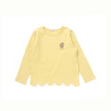 【抗菌防臭 UVカット】裾スカラップくま刺しゅう天竺長袖Tシャツ(90~130c… | BeBe | 詳細画像9 