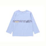 【抗菌防臭 UVカット】自転車プリントライン天竺長袖Tシャツ(90~130cm) | BeBe | 詳細画像4 