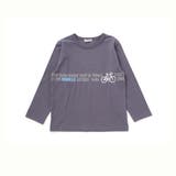 【抗菌防臭 UVカット】自転車プリントライン天竺長袖Tシャツ(90~130cm) | BeBe | 詳細画像6 