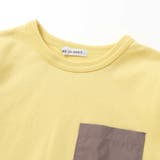 【抗菌防臭 UVカット】タフタポケットロゴプリント天竺長袖Tシャツ(90~130… | BeBe | 詳細画像10 