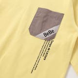 【抗菌防臭 UVカット】タフタポケットロゴプリント天竺長袖Tシャツ(90~130… | BeBe | 詳細画像11 