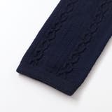 ケーブル編みレギンス+フリルクルーソックスセット(80~140cm) | BeBe | 詳細画像6 